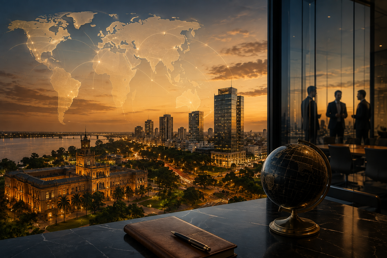 Ecosistema empresarial, inversión y visión internacional en Paraguay